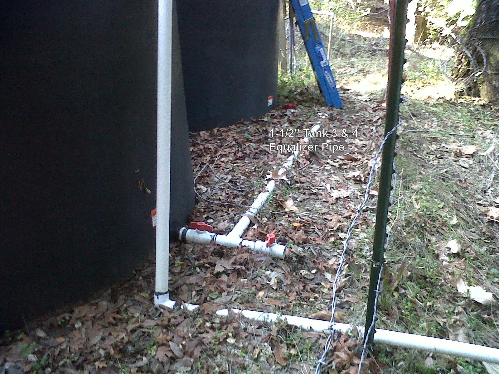 Tanks 3 & 4 Equalizer pipe